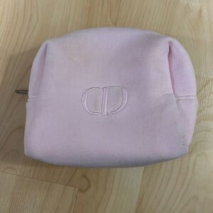 Dior Pink Cosmetic Bag
